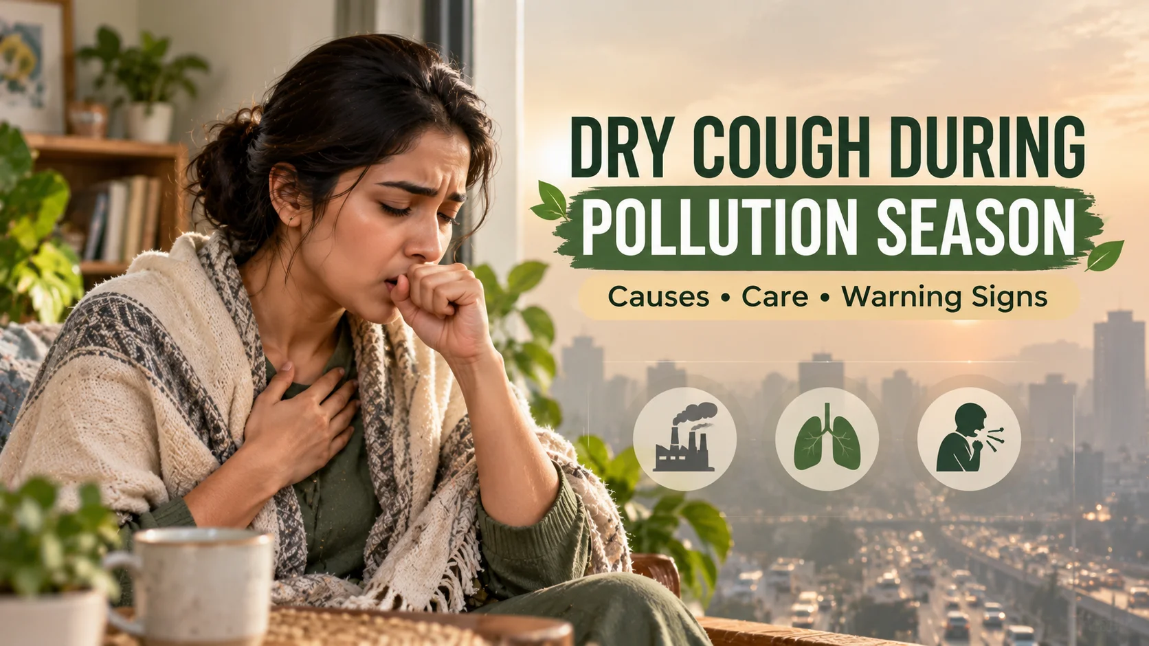 Dry Cough During Pollution Season: Causes, Care and Warning Signs